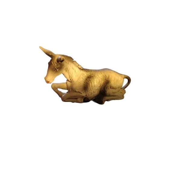 Fontanini Depose, Vintage Nativity Set Resin Baby Jesus & Crib With Joseph, Mary - Picture 6 of 8